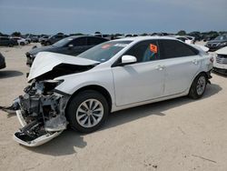 Salvage cars for sale at San Antonio, TX auction: 2017 Toyota Camry LE