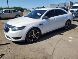 Salvage cars for sale at Woodhaven, MI auction: 2015 Ford Taurus SHO