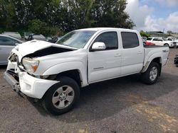 Toyota Tacoma Double cab salvage cars for sale: 2015 Toyota Tacoma Double Cab