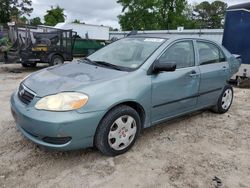 Toyota Corolla ce Vehiculos salvage en venta: 2005 Toyota Corolla CE