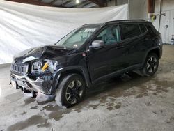 Salvage cars for sale at North Billerica, MA auction: 2018 Jeep Compass Trailhawk