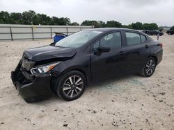 Salvage cars for sale from Copart New Braunfels, TX: 2021 Nissan Versa SV