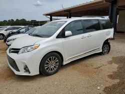 Toyota Sienna xle salvage cars for sale: 2020 Toyota Sienna XLE