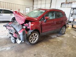 Salvage cars for sale at auction: 2018 Ford Ecosport SE