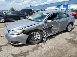 Salvage cars for sale at Woodhaven, MI auction: 2013 Chrysler 200 LX