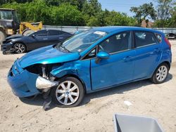 Salvage cars for sale from Copart Hampton, VA: 2012 Ford Fiesta SE