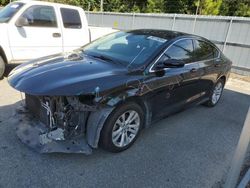 Salvage cars for sale at Savannah, GA auction: 2016 Chrysler 200 Limited