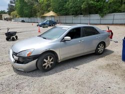 Salvage cars for sale at Knightdale, NC auction: 2005 Honda Accord EX
