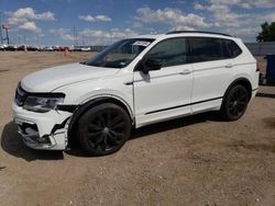 Volkswagen salvage cars for sale: 2021 Volkswagen Tiguan SE