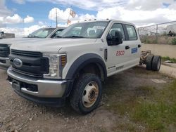 Salvage cars for sale from Copart Farr West, UT: 2019 Ford F550 Super Duty