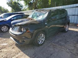 Salvage cars for sale from Copart Midway, FL: 2017 Jeep Renegade Latitude