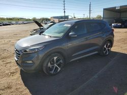 Salvage cars for sale at Colorado Springs, CO auction: 2018 Hyundai Tucson Value