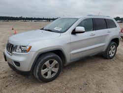 Salvage cars for sale at Houston, TX auction: 2012 Jeep Grand Cherokee Laredo