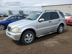 Salvage cars for sale from Copart Rocky View County, AB: 2003 Mercedes-Benz ML 350