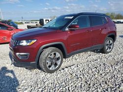 Jeep Compass salvage cars for sale: 2020 Jeep Compass Limited