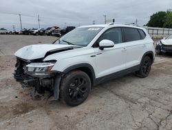 Salvage cars for sale at Oklahoma City, OK auction: 2022 Volkswagen Taos SE IQ Drive