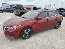 Salvage cars for sale at Haslet, TX auction: 2020 Nissan Sentra SV