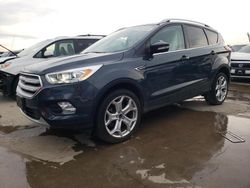 Vehiculos salvage en venta de Copart Grand Prairie, TX: 2019 Ford Escape Titanium