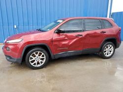 Salvage cars for sale at Houston, TX auction: 2017 Jeep Cherokee Sport