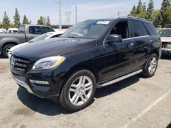 Salvage cars for sale from Copart Rancho Cucamonga, CA: 2013 Mercedes-Benz ML 350