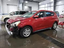 Salvage cars for sale at Ham Lake, MN auction: 2010 Pontiac Vibe