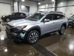 Salvage cars for sale at Ham Lake, MN auction: 2024 Subaru Outback Touring