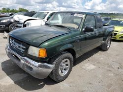 Salvage cars for sale at Cahokia Heights, IL auction: 2001 Ford Ranger Super Cab