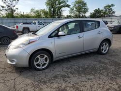 Salvage cars for sale from Copart West Mifflin, PA: 2012 Nissan Leaf SV