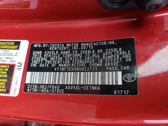 2011 Toyota Camry Base