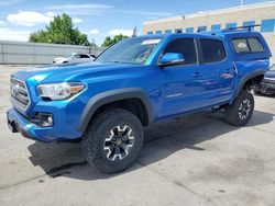 Toyota Tacoma salvage cars for sale: 2016 Toyota Tacoma Double Cab