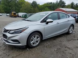 Salvage cars for sale at Mendon, MA auction: 2016 Chevrolet Cruze LT