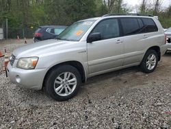 Salvage cars for sale from Copart Northfield, OH: 2006 Toyota Highlander Hybrid