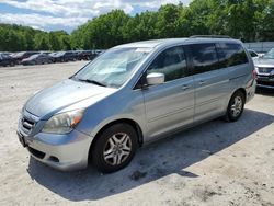 Salvage cars for sale at North Billerica, MA auction: 2007 Honda Odyssey EXL