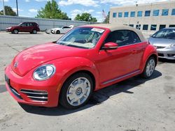 Salvage cars for sale at Littleton, CO auction: 2017 Volkswagen Beetle S/SE