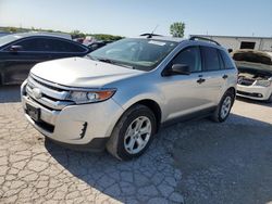 Salvage cars for sale from Copart Kansas City, KS: 2013 Ford Edge SE
