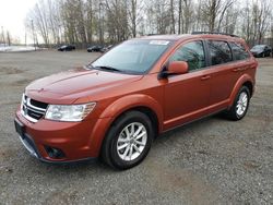 Salvage cars for sale from Copart Anchorage, AK: 2013 Dodge Journey SXT