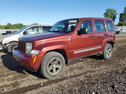 Salvage SUVs for sale at auction: 2008 Jeep Liberty Sport