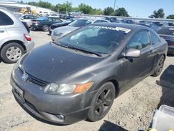 Salvage cars for sale from Copart Sacramento, CA: 2006 Honda Civic EX