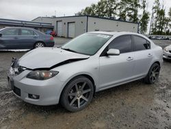 Salvage cars for sale from Copart Arlington, WA: 2007 Mazda 3 I