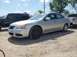 Mitsubishi salvage cars for sale: 2009 Mitsubishi Galant ES