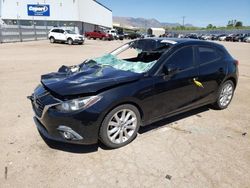 Salvage cars for sale at Colorado Springs, CO auction: 2015 Mazda 3 Touring