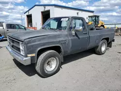 Salvage cars for sale from Copart Airway Heights, WA: 1984 Chevrolet K10