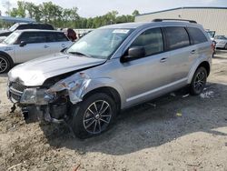 Salvage cars for sale at Spartanburg, SC auction: 2018 Dodge Journey SE