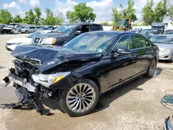 Salvage cars for sale at Bridgeton, MO auction: 2018 Genesis G90 Ultimate