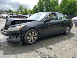 Salvage cars for sale from Copart Waldorf, MD: 2008 Honda Accord EX