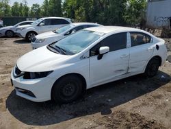 Salvage cars for sale from Copart Baltimore, MD: 2015 Honda Civic LX