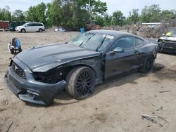 Salvage cars for sale from Copart Baltimore, MD: 2015 Ford Mustang GT