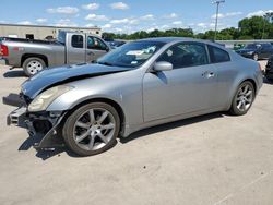 Salvage cars for sale from Copart Wilmer, TX: 2004 Infiniti G35