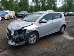 Salvage cars for sale at New Britain, CT auction: 2012 Chevrolet Sonic LT