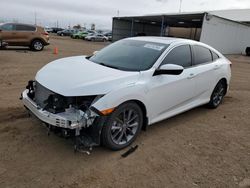 Salvage cars for sale from Copart Brighton, CO: 2020 Honda Civic EX